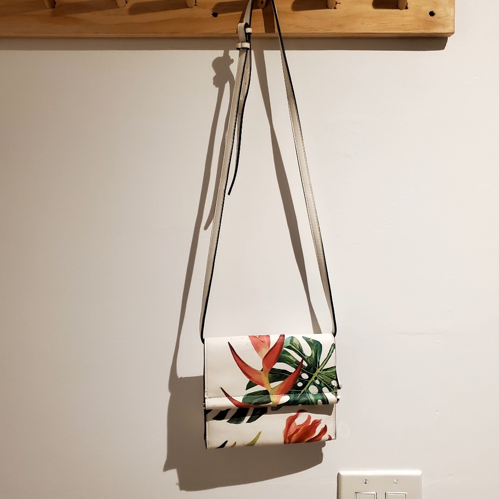 Floral Print Crossbody Bag